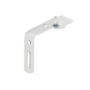 Cadefo wandsteun voor luxe rails - 6 cm - wit