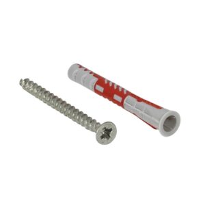 Wandmontage plug + schroef