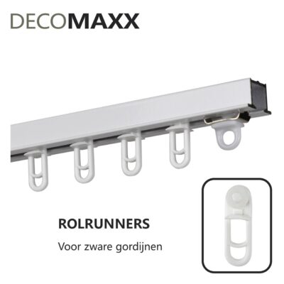Inbouw Gordijnrails - Wit | Decomaxx - Afbeelding 4