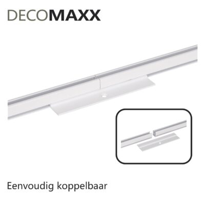 Luxe Gordijnrails - Wit | Decomaxx - Afbeelding 5