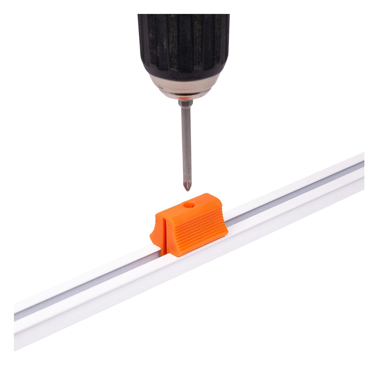 Inbouw gordijnrails - Stucrails - Montage tool