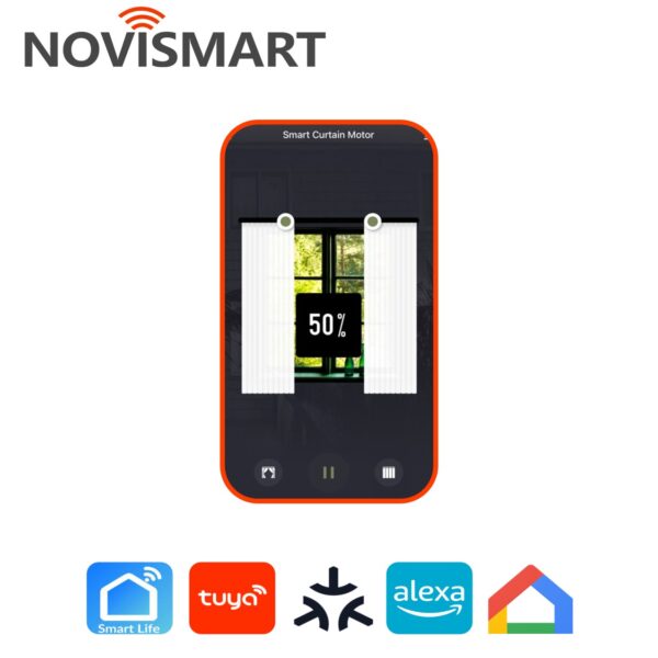 NOVISMART Wifi App-bediening